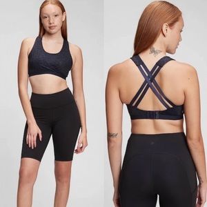 GapFit | Maternity Nursing Criss Cross Back Power Sports Bra